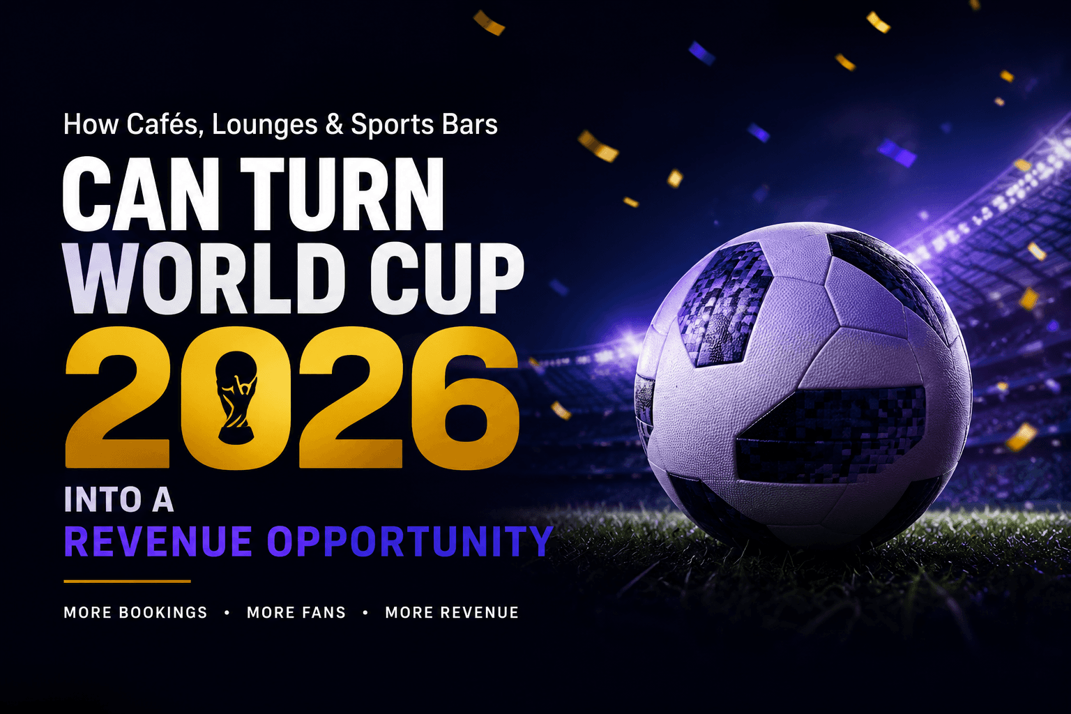 FIFA World Cup 2026 ideas for cafes restaurants watch party ideas reservations and revenue strategies