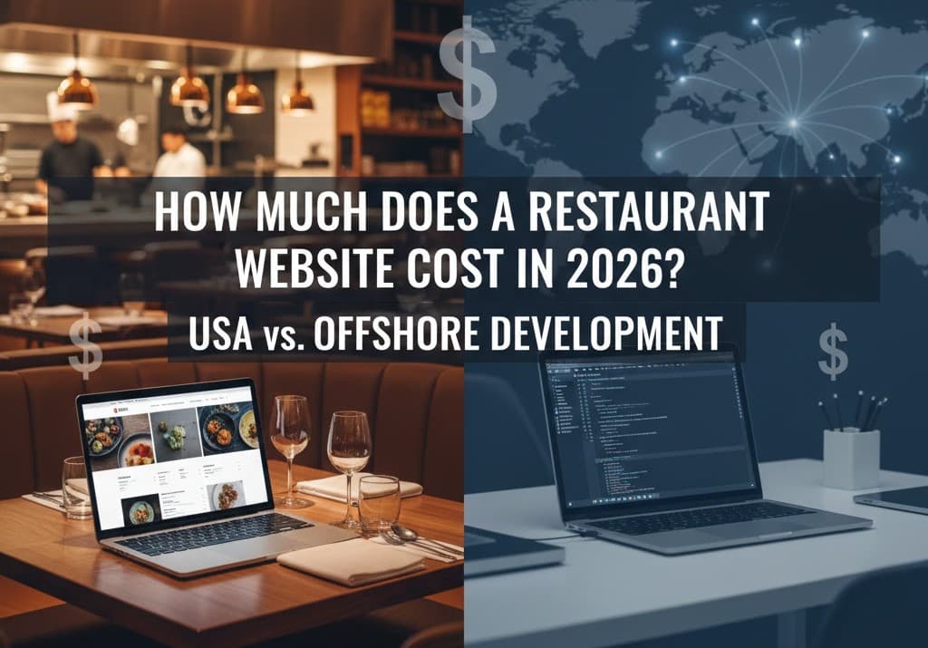 How Much Does a Restaurant Website Cost in 2026? USA vs. Offshore Development