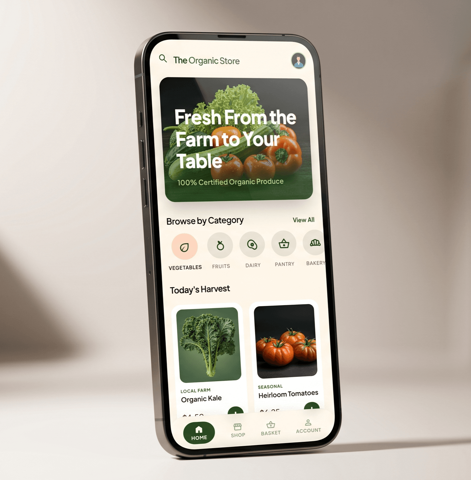 TerraFlora: Premium Organic E-commerce App
