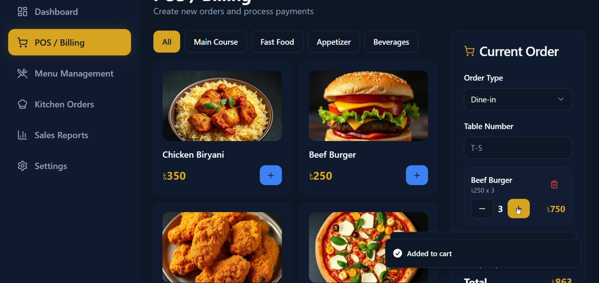 Restaurant Management System